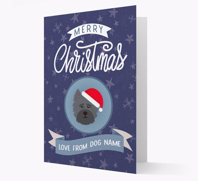 Merry Christmas: Personalised {breedFullName} Christmas Card